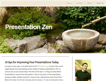 Tablet Screenshot of presentationzen.blogs.com