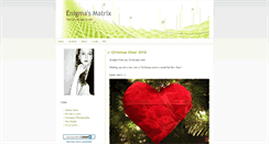 Desktop Screenshot of enigmasmatrix.blogs.com
