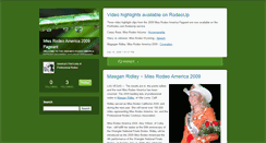 Desktop Screenshot of missrodeoamerica.blogs.com