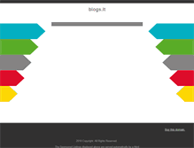 Tablet Screenshot of blogs.it