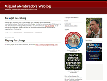 Tablet Screenshot of membrado.blogs.com