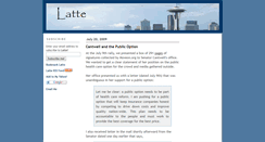 Desktop Screenshot of latte.blogs.com