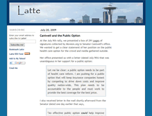 Tablet Screenshot of latte.blogs.com