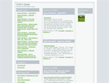 Tablet Screenshot of golf.blogs.com