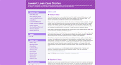 Desktop Screenshot of lawsuitloan.blogs.com