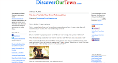 Desktop Screenshot of discoverourtown.blogs.com