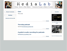 Tablet Screenshot of medialab.blogs.com