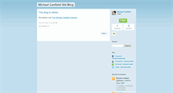 Desktop Screenshot of michaelcanfield.blogs.com