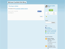 Tablet Screenshot of michaelcanfield.blogs.com