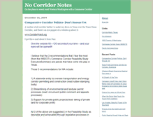 Tablet Screenshot of nocorridor.blogs.com