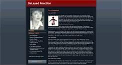 Desktop Screenshot of delayedreaction.blogs.com