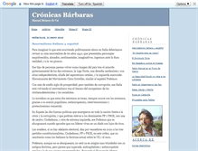 Tablet Screenshot of cronicasbarbaras.blogs.com