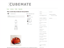 Tablet Screenshot of cubemate.blogs.com