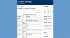 Desktop Screenshot of lauren.blogs.com