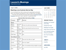 Tablet Screenshot of lauren.blogs.com