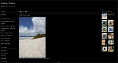 Desktop Screenshot of jontrainer.blogs.com
