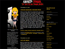 Tablet Screenshot of horror.blogs.com