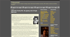 Desktop Screenshot of dualogy.blogs.com