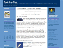Tablet Screenshot of codeblueblog.blogs.com
