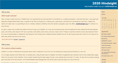 Desktop Screenshot of 2020hindsight.blogs.com