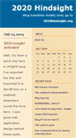 Mobile Screenshot of 2020hindsight.blogs.com