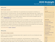 Tablet Screenshot of 2020hindsight.blogs.com