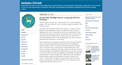 Desktop Screenshot of imitatiochristi.blogs.com