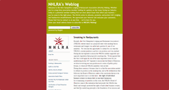 Desktop Screenshot of nhlra.blogs.com