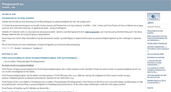 Desktop Screenshot of pensjonsrett.blogs.com