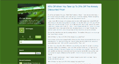 Desktop Screenshot of itsjustmoney.blogs.com