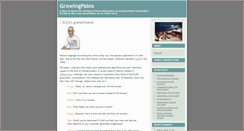Desktop Screenshot of growingpains.blogs.com
