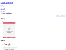 Tablet Screenshot of lookbeyond.blogs.com