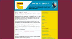 Desktop Screenshot of desdemibutaca.blogs.com