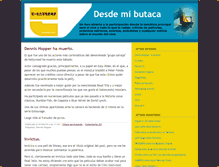 Tablet Screenshot of desdemibutaca.blogs.com