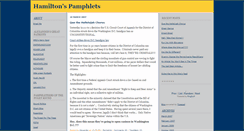 Desktop Screenshot of hamiltonspamphlets.blogs.com
