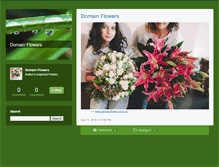Tablet Screenshot of domainflowers.blogs.com