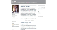 Desktop Screenshot of iyoop.blogs.com