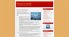 Desktop Screenshot of norway.blogs.com