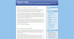 Desktop Screenshot of biotechinsider.blogs.com