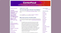 Desktop Screenshot of centerfeud.blogs.com