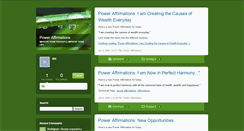 Desktop Screenshot of poweraffirmations.blogs.com