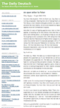 Mobile Screenshot of dailydeutsch.blogs.com