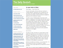 Tablet Screenshot of dailydeutsch.blogs.com