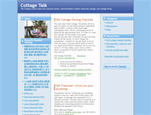Tablet Screenshot of cottagetalk.blogs.com