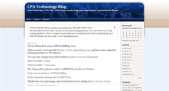Desktop Screenshot of cpeinfo.blogs.com