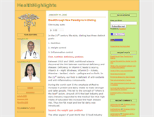 Tablet Screenshot of doctorsmessage.blogs.com