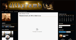 Desktop Screenshot of dithyramb.blogs.com