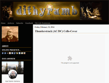 Tablet Screenshot of dithyramb.blogs.com