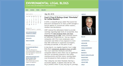Desktop Screenshot of environmentallegal.blogs.com
