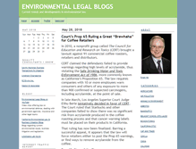 Tablet Screenshot of environmentallegal.blogs.com